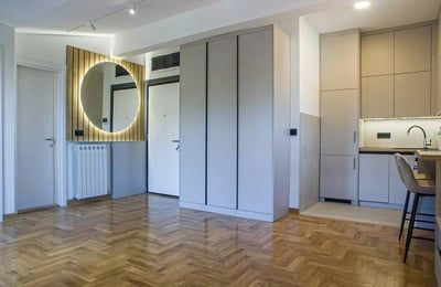 Langzeitmiete einer 2-Zimmer-Wohnung 40 m² in Belgrad, Serbien