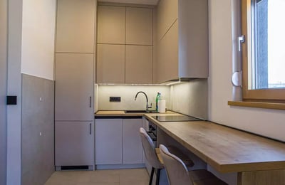 Langzeitmiete einer 2-Zimmer-Wohnung 40 m² in Belgrad, Serbien