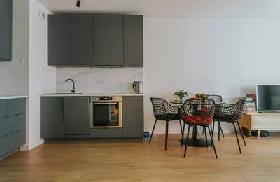 Location longue durée d’un appartement 2 pièces 44 m² dans le nouveau complexe Angel City, Wrocław, Pologne