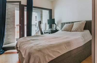 Location longue durée d’un appartement 2 pièces 44 m² dans le nouveau complexe Angel City, Wrocław, Pologne