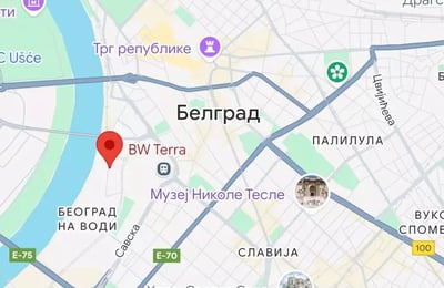 Location longue durée appartement 3 pièces 80 m² dans BW Terra, Belgrade, Serbie