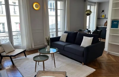 Alquiler a largo plazo de un departamento de 3 habitaciones 70m² en París, Francia
