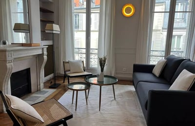 Alquiler a largo plazo de un departamento de 3 habitaciones 70m² en París, Francia