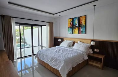 Long-term rental of 3-bedroom villa in Kemenuh, Ubud, Bali, Indonesia