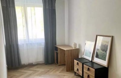 Long-term rental of a 3-room apartment 65m² in Saska Kępa district, Warsaw, Poland