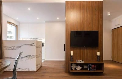 Долгосрочная аренда 2-комнатной квартиры 52м² в районе Мокотув, Варшава, Польша