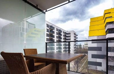 Долгосрочная аренда 2-комнатной квартиры 52м² в районе Мокотув, Варшава, Польша