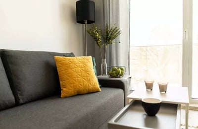 Long-term rental of a 2-room apartment 38m² in Mokotów district, Warsaw, Poland