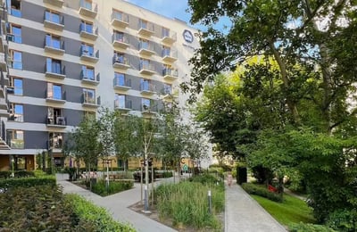 Long-term rental of a 2-room apartment 38m² in Mokotów district, Warsaw, Poland