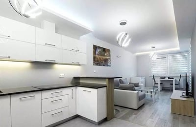 Langzeitmiete einer 2-Zimmer-Wohnung 48m², Grzegórzki, Krakau, Polen