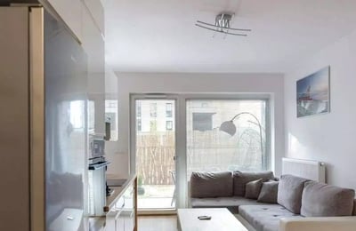 Location longue durée appartement 2 pièces 31 m², quartier Sczepin, Wrocław, Pologne