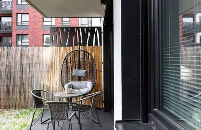 Location longue durée appartement 2 pièces 31 m², quartier Sczepin, Wrocław, Pologne