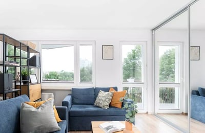 Langzeitmiete: 1-Zimmer-Wohnung mit 33 m² in Prądnik Czerwony, Krakau, Polen