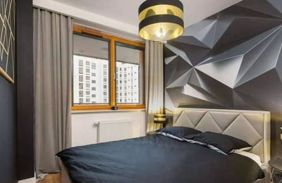 Location longue durée d’un appartement 2 pièces de 49 m², quartier Wola, Varsovie, Pologne