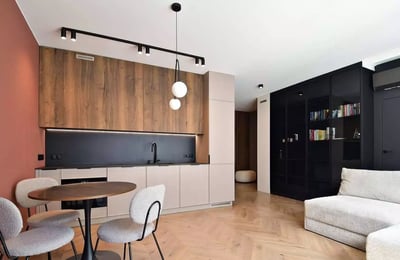 Langzeitmiete einer 3-Zimmer-Wohnung mit 67 m², Stadtteil Bemowo, Warschau, Polen