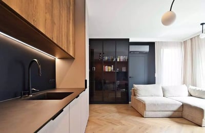 Langzeitmiete einer 3-Zimmer-Wohnung mit 67 m², Stadtteil Bemowo, Warschau, Polen