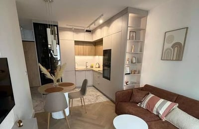 Langzeitmiete 2-Zimmer-Wohnung, 32 m², Breslau, Polen