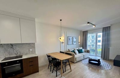 Langzeitmiete 2-Zimmer-Wohnung 41 m², Borek/Gaj, Breslau, Polen