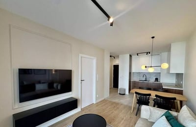 Langzeitmiete 2-Zimmer-Wohnung 41 m², Borek/Gaj, Breslau, Polen