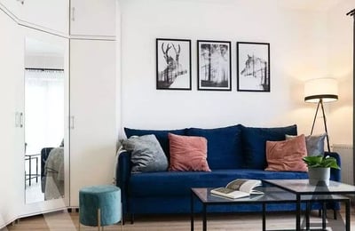 Location longue durée appartement 1 pièce 28,3 m², Wrocław, Pologne