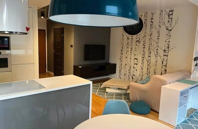 Langzeitmiete einer 2-Zimmer-Wohnung mit 53 m² in Grzegórzki, Krakau, Polen