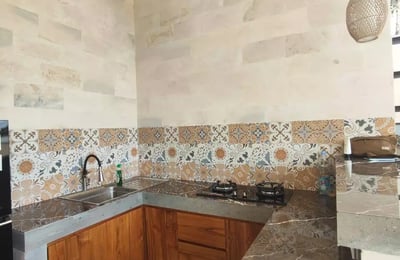 Long-term rental of a new 1-bedroom villa with pool in Singakerta, Bali, Indonesia