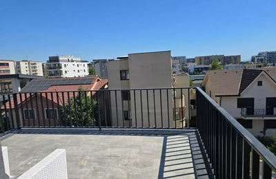 Long-term rental of 2-room duplex apartment 75 m² in Constanța, Romania
