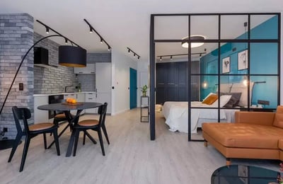 Langzeitmiete einer 2-Zimmer-Wohnung mit 48 m² in Dębniki, Krakau, Polen