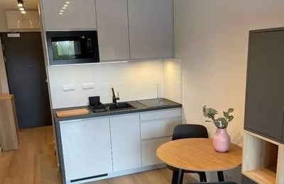Location longue durée d’un appartement 1 pièce de 19 m² à Psie Pole, Wrocław, Pologne