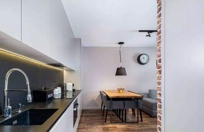 Langfristige Miete einer 3-Zimmer-Wohnung mit 54 m² in Krakau, Polen