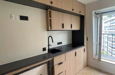 Alquiler a largo plazo de estudio de 15 m² con balcón en el distrito 7 de París, Francia