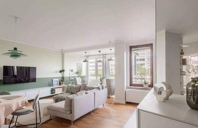 Long-term rental of 3-room apartment 91 m² in Warsaw, Poland