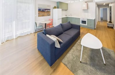 Langfristige Vermietung einer 57 m² großen 3-Zimmer-Wohnung im Stadtteil Krowodrza, Krakau, Polen