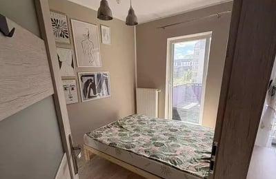 Location longue durée d’un appartement 2 pièces de 44 m² dans le quartier Tarnogaj, Wrocław, Pologne