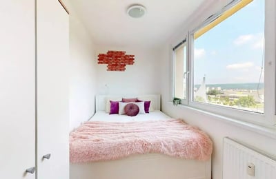 Long-term rent of 2-room apartment 42 m² in Dúbravka district, Bratislava, Slovakia