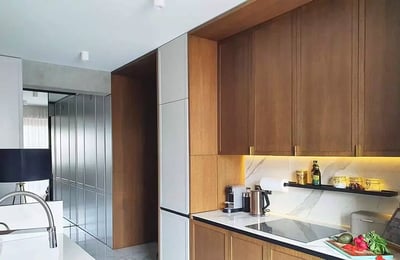 Langzeitmiete: 4-Zimmer-Wohnung 109 m² im Stadtteil Mokotów, Warschau, Polen