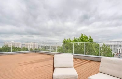 Long-term rent of a 4-room apartment 116 m² in Mokotów district, Warsaw, Poland