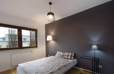 Location longue durée : appartement de 2 chambres, 54 m² dans le quartier Grabiszyn, Wrocław, Pologne