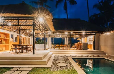 Long-term rental: 4-bedroom villa with sauna in Lodtunduh, Ubud, Bali, Indonesia