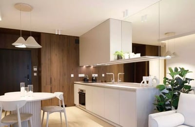 Long-term rent of 2-room apartment 39 m² in premium complex Noho Młyny Mogilskie, Kraków, Poland