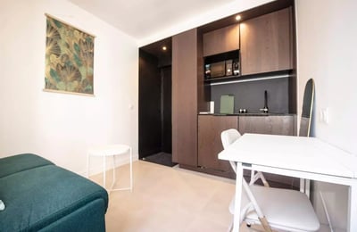 Долгосрочная аренда студии, 12 м², в Париже, Франция