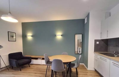 Langzeitmiete: 2-Zimmer-Wohnung 43 m², Krakau, Polen