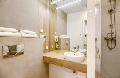 Long-term rental of a studio 21 m², with balcony, in Warsaw, Poland