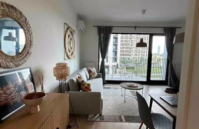 Location longue durée d’un studio de 30 m² dans la BW Aria, Belgrade, Serbie