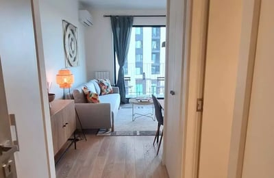 Location longue durée d’un studio de 30 m² dans la BW Aria, Belgrade, Serbie