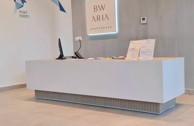 Location longue durée d’un studio de 30 m² dans la BW Aria, Belgrade, Serbie