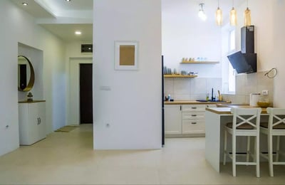 Long-term rental of a 2-room apartment, 57 m², Zemun, Belgrade, Serbia