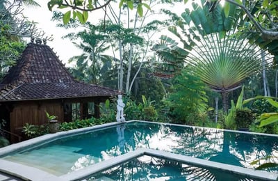 Long-term rental of a 2-bedroom villa in Tegallalang district, Ubud, Indonesia