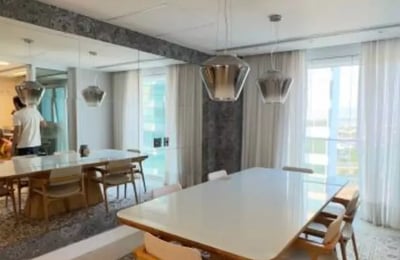 Alquiler a largo plazo de un piso de 4 dormitorios, 266 m², en el distrito Barra da Tijuca, Río de Janeiro, Brasil