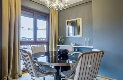 Alquiler a largo plazo de un piso de 2 habitaciones, 64 m², en el distrito de Banovo Brdo, Belgrado, Serbia